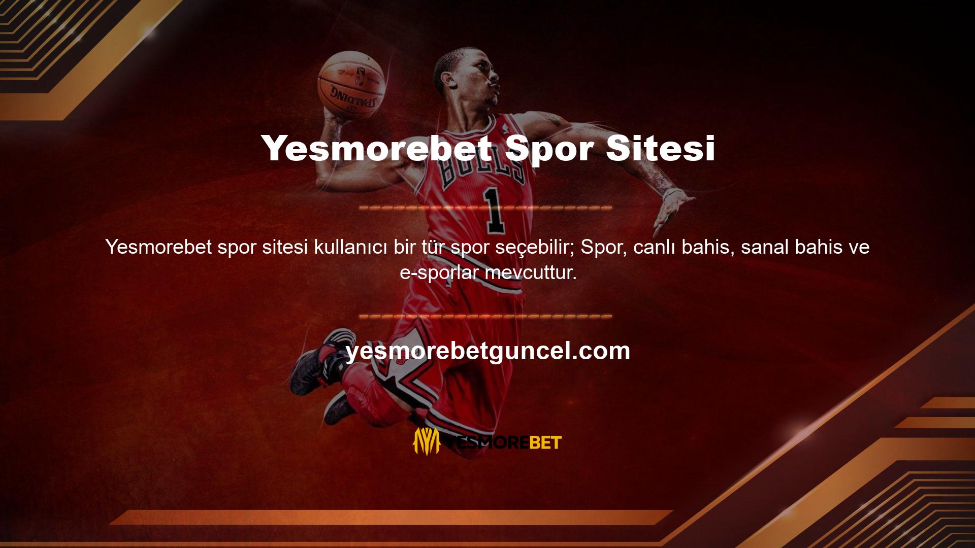 Yesmorebet, bahis deneyimini hayranlar için tutarlı tutabilir